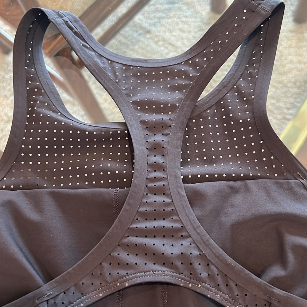 Athleta High Neck Racer Back Sports Bra - Picture 5 of 6